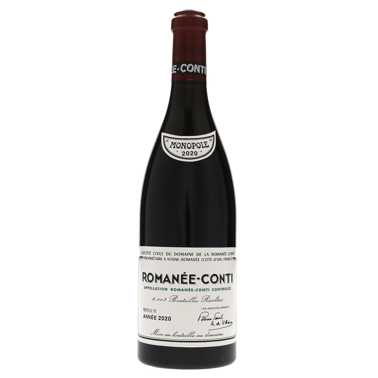 2020 Domaine de la Romanee-Conti, Romanee-Conti Grand Cru