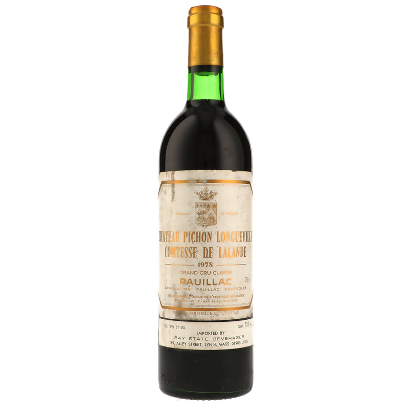 1978 Chateau Pichon Longueville Comtesse de Lalande 2eme Cru Classe, Pauillac