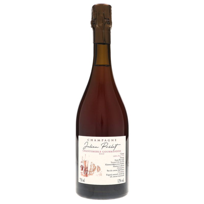 NV Julien Prelat, Chantemerle Gourmandise Rose, Champagne (2022 Base)