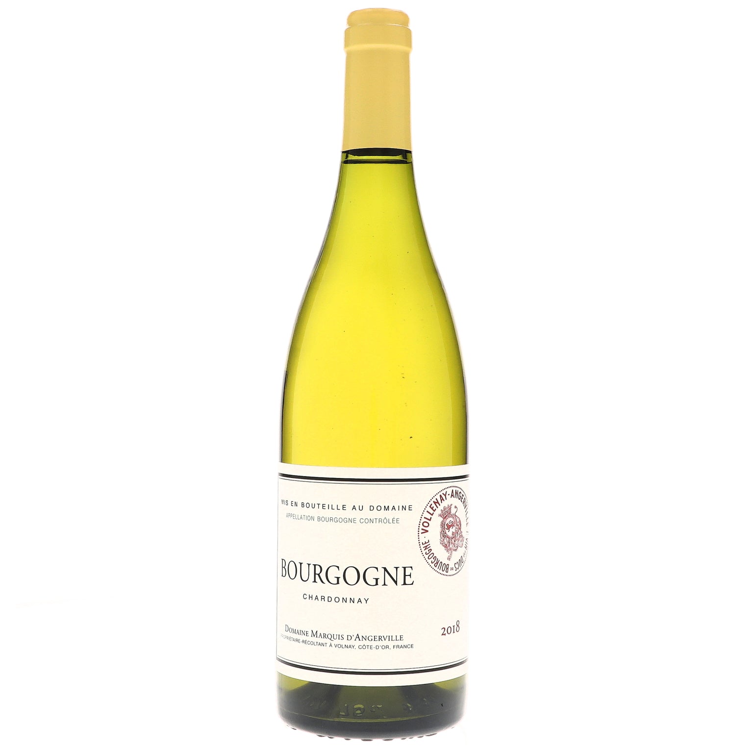 2018 Domaine Marquis d'Angerville, Bourgogne, Chardonnay