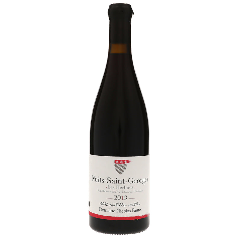 2013 Domaine Nicolas Faure, Nuits-Saint-Georges, Aux Herbues