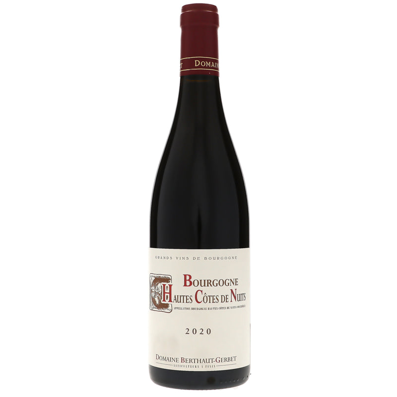 2020 Domaine Berthaut-Gerbet, Bourgogne, Hautes Cotes de Nuits