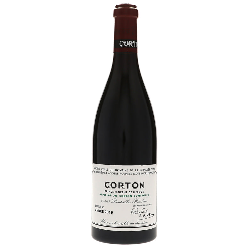 2019 Domaine de la Romanee-Conti, Corton Grand Cru, Prince Florent de Merode