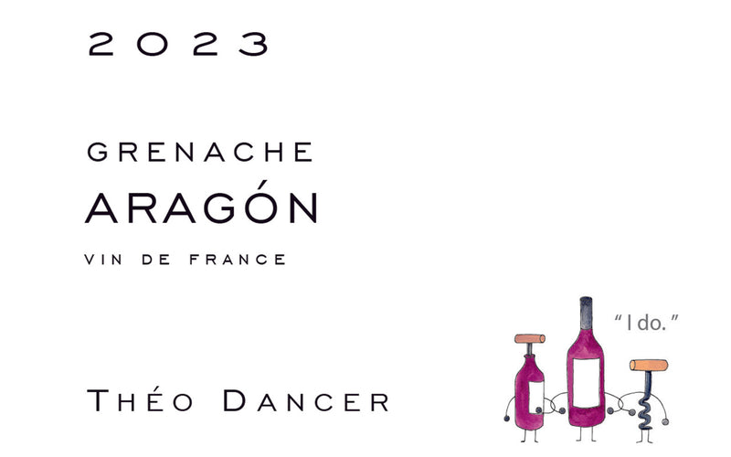 2023 Theo Dancer, Aragon Grenache, VdF 1.5L