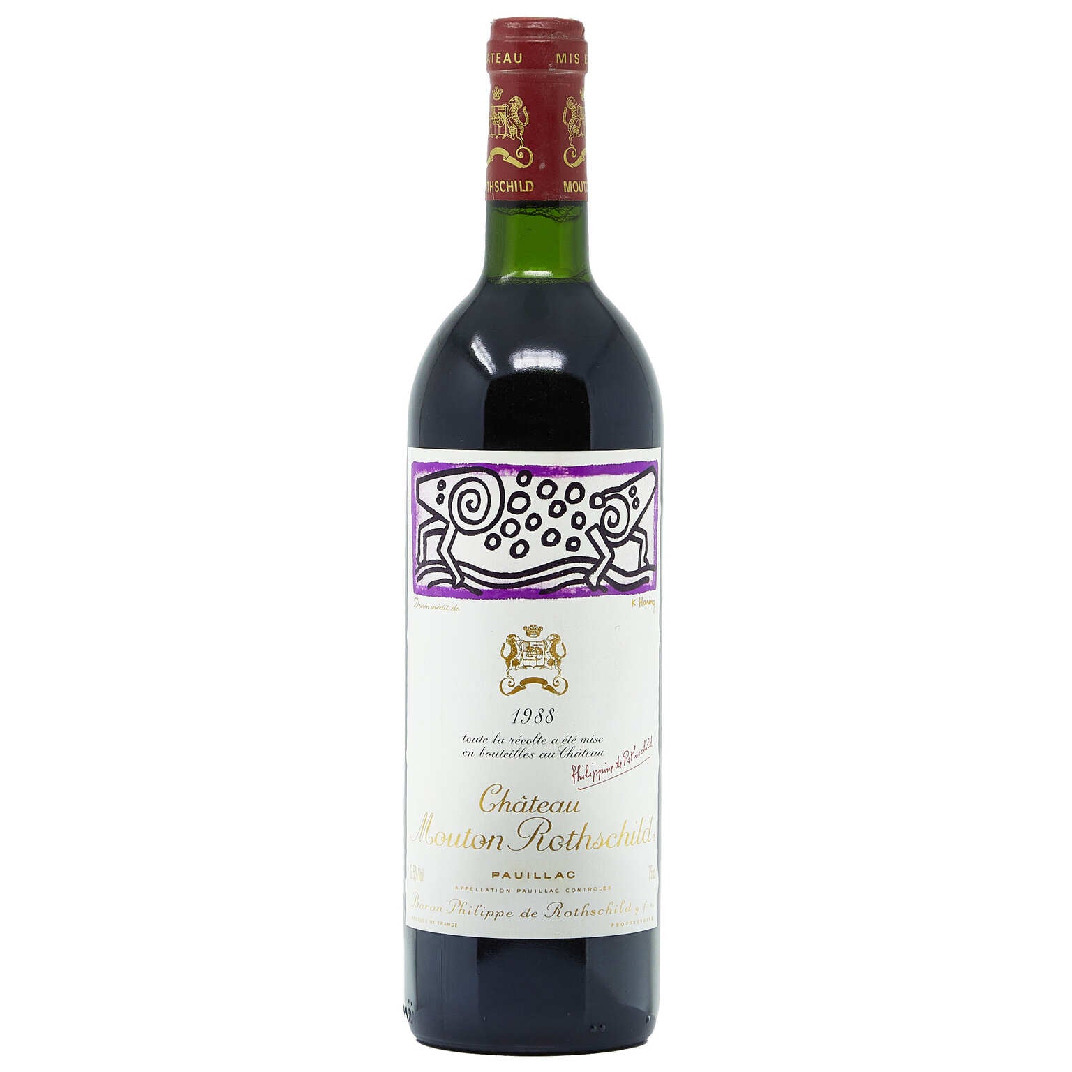 1988 Chateau Mouton Rothschild Premier Cru Classe, Pauillac – Thatcher ...