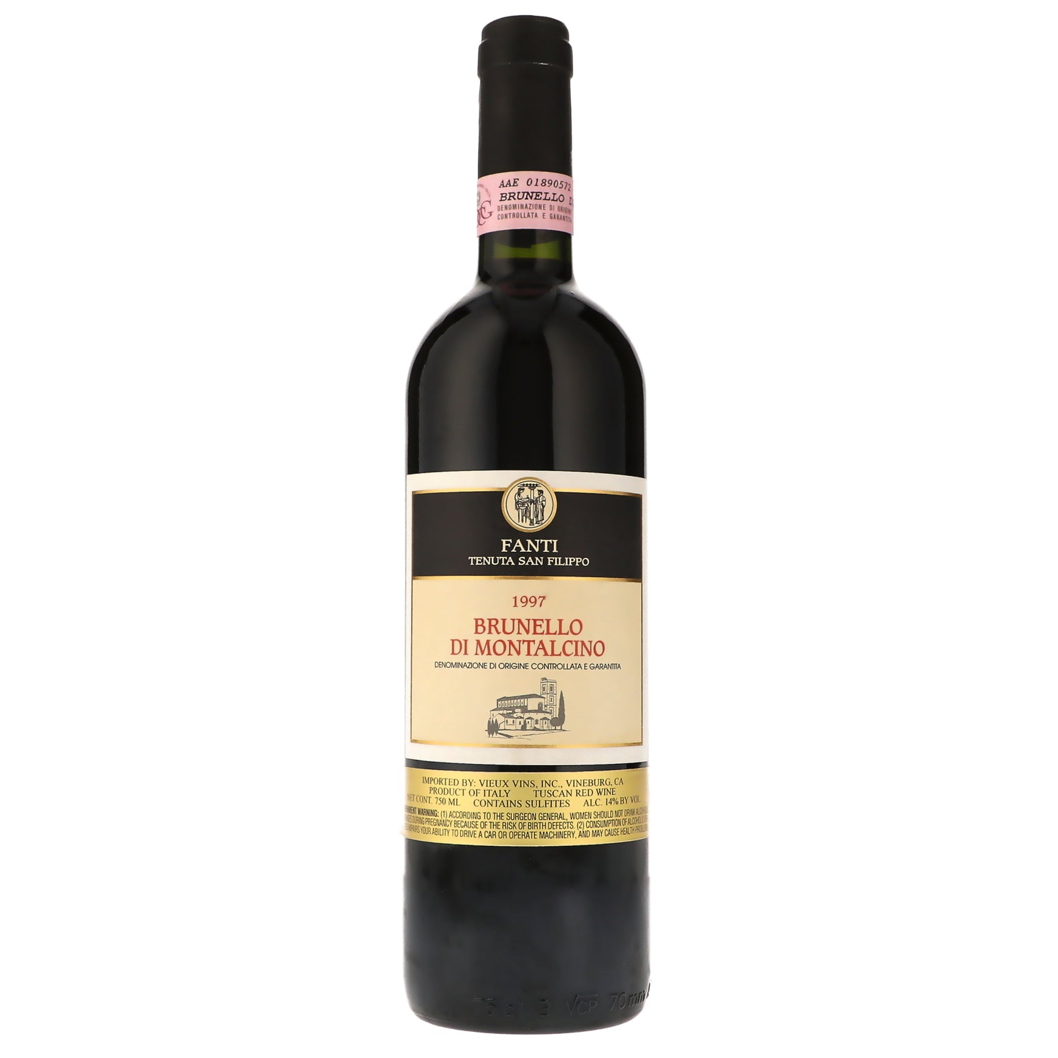 1997 Fanti Tenuta San Filippo, Brunello di Montalcino – Thatcher's Wine