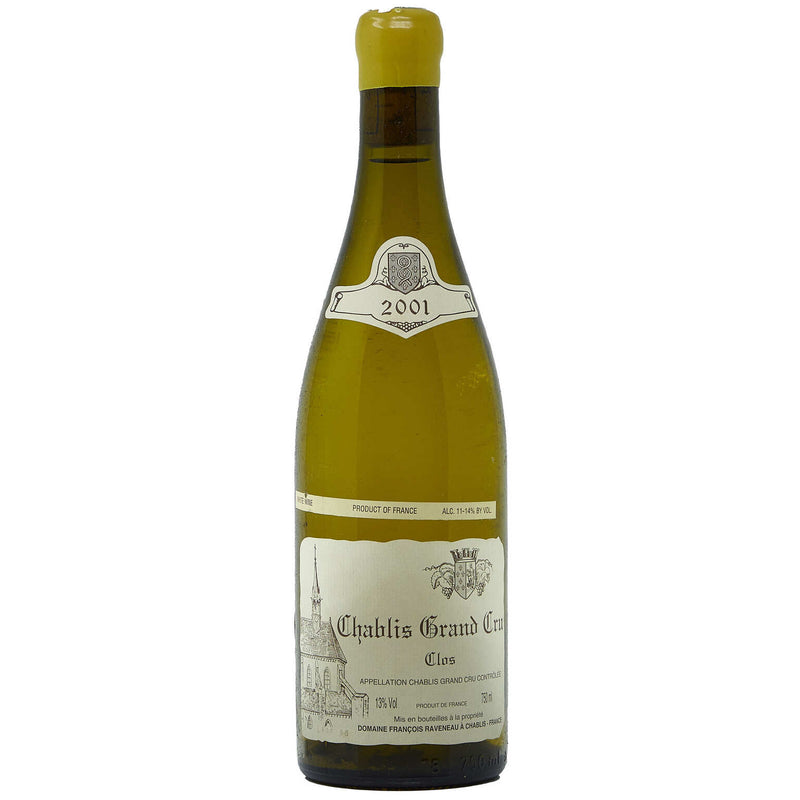 2001 Domaine Francois Raveneau, Chablis Grand Cru, Les Clos