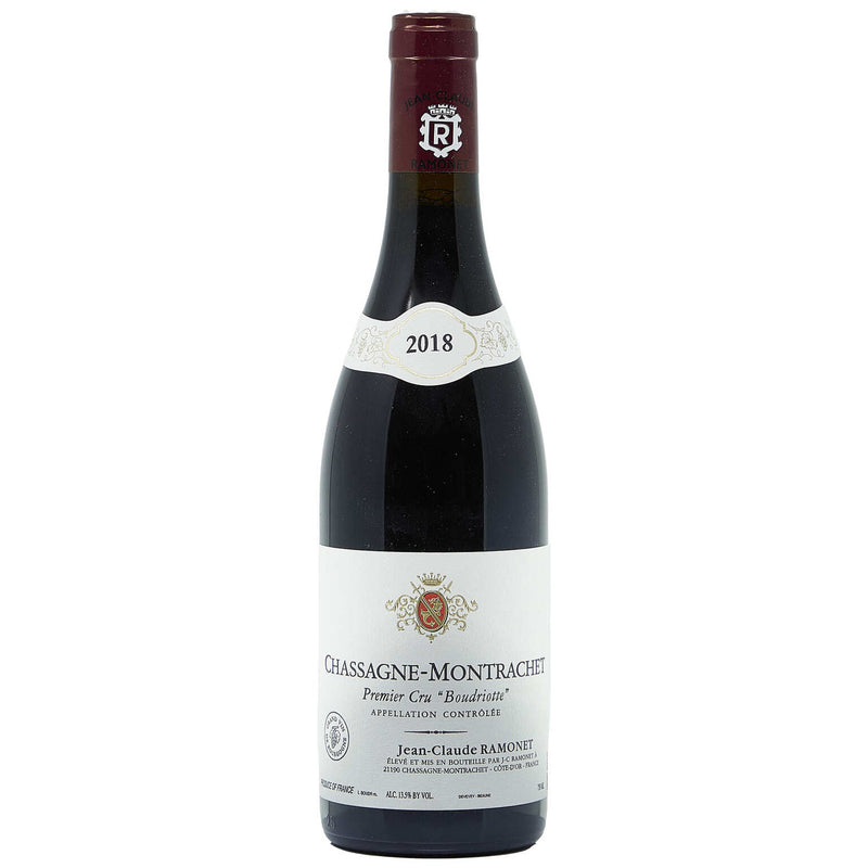 2018 Jean-Claude Ramonet, Chassagne-Montrachet Premier Cru, La Boudriotte Rouge