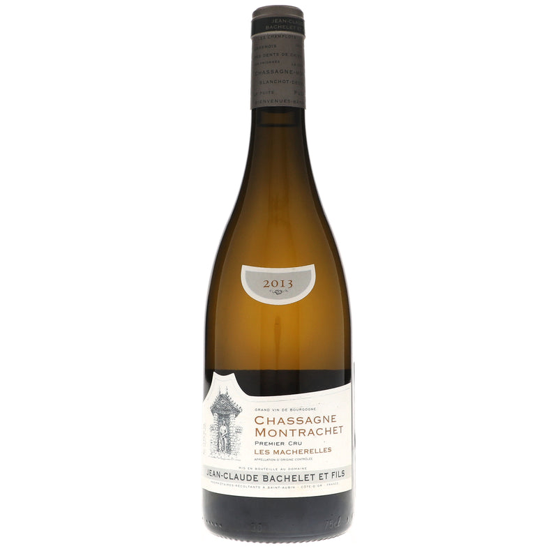 2013 Jean-Claude Bachelet, Chassagne-Montrachet Premier Cru, Les Macherelles Blanc