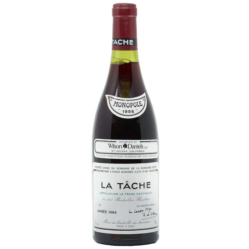 1986 Domaine de la Romanee-Conti La Tache