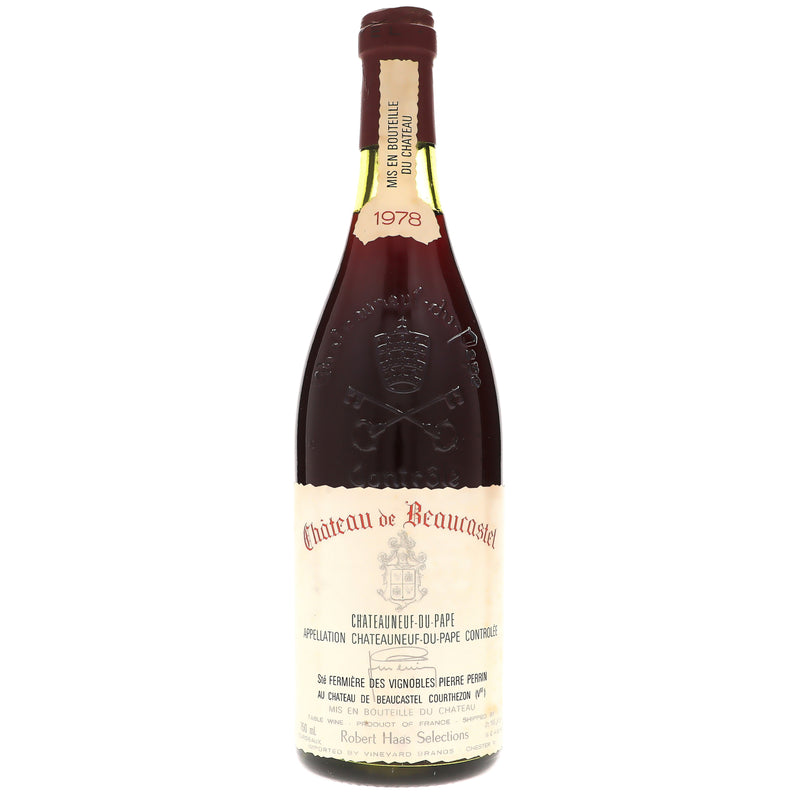 1978 Chateau de Beaucastel Rouge, Chateauneuf-du-Pape