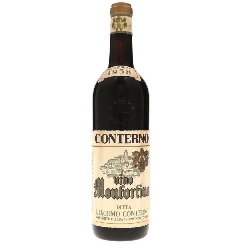 1958 Giacomo Conterno, Barolo, Monfortino Riserva