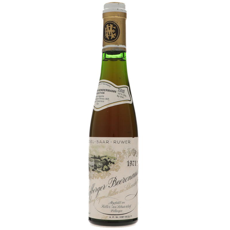 1971 Egon Muller, Scharzhofberger Riesling BA, Mosel 375ML