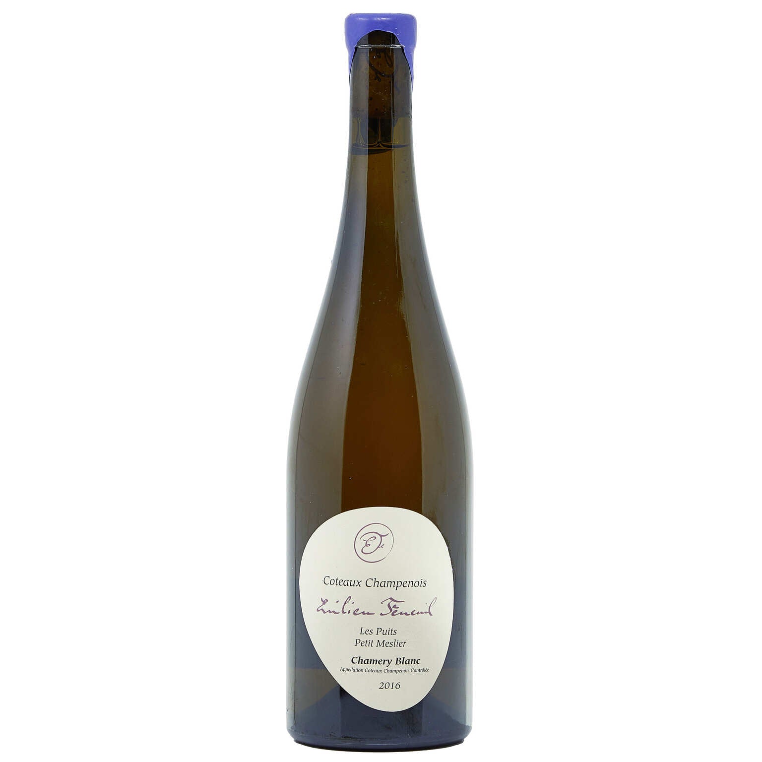 2016 Emilien Feneuil, Les Puits Petit Meslier Chamery Blanc, Coteaux C ...