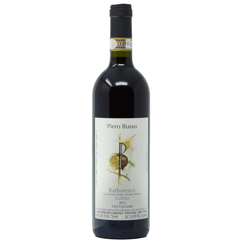 2015 Piero Busso, Barbaresco, Gallina Viti Vecchie