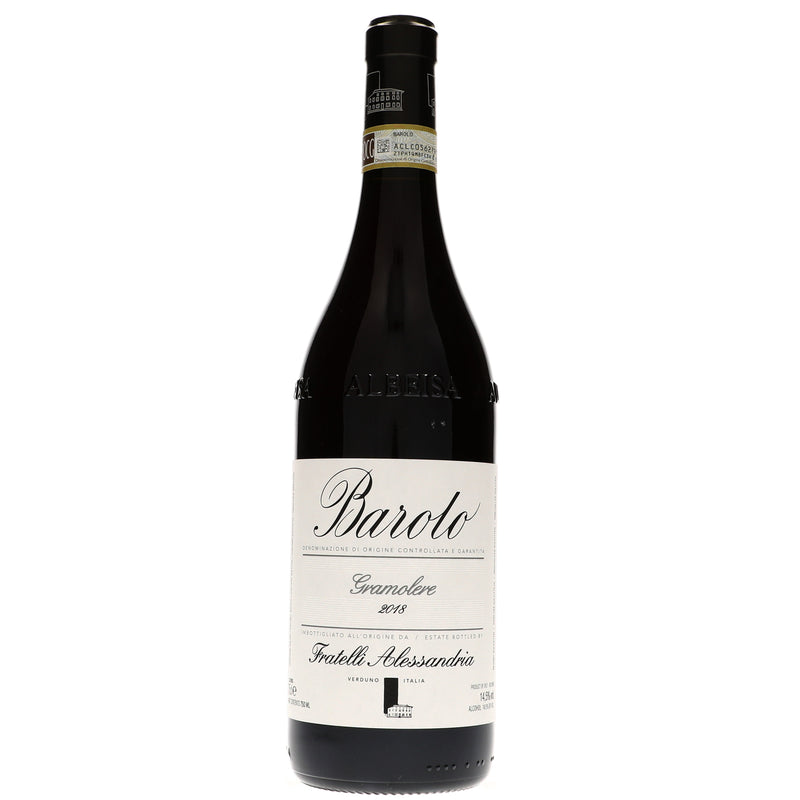 2018 Fratelli Alessandria, Barolo, Gramolere