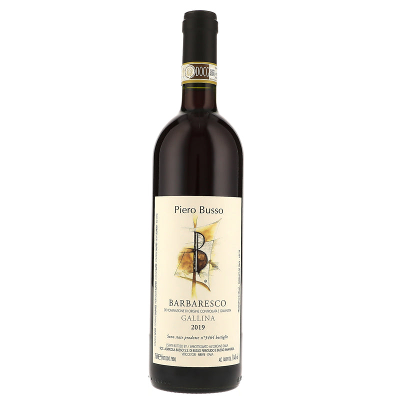 2019 Piero Busso, Barbaresco, Gallina