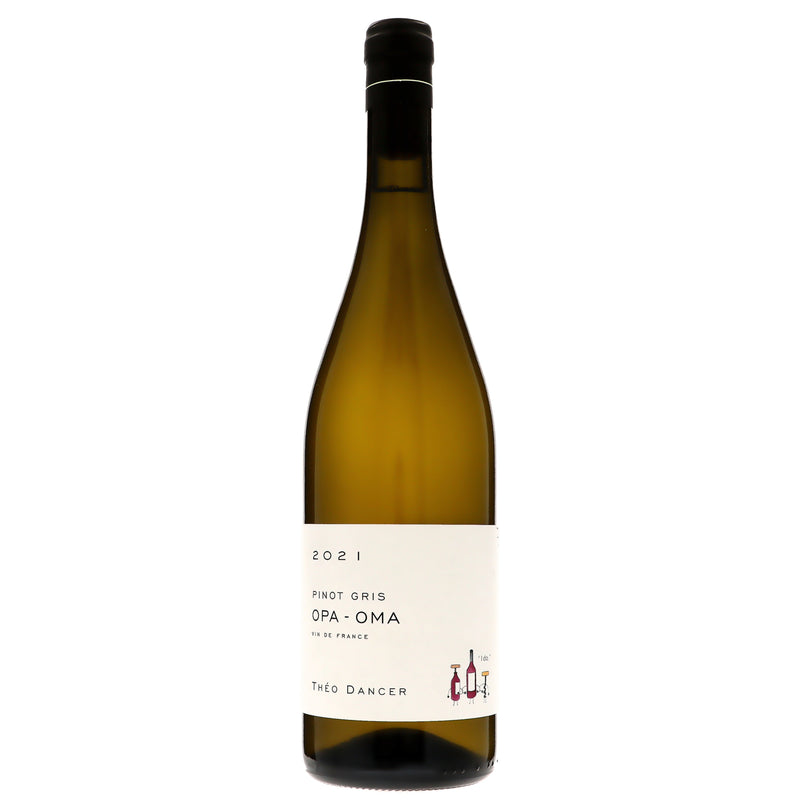 2021 Theo Dancer, Opa-Oma Pinot Gris, VdF