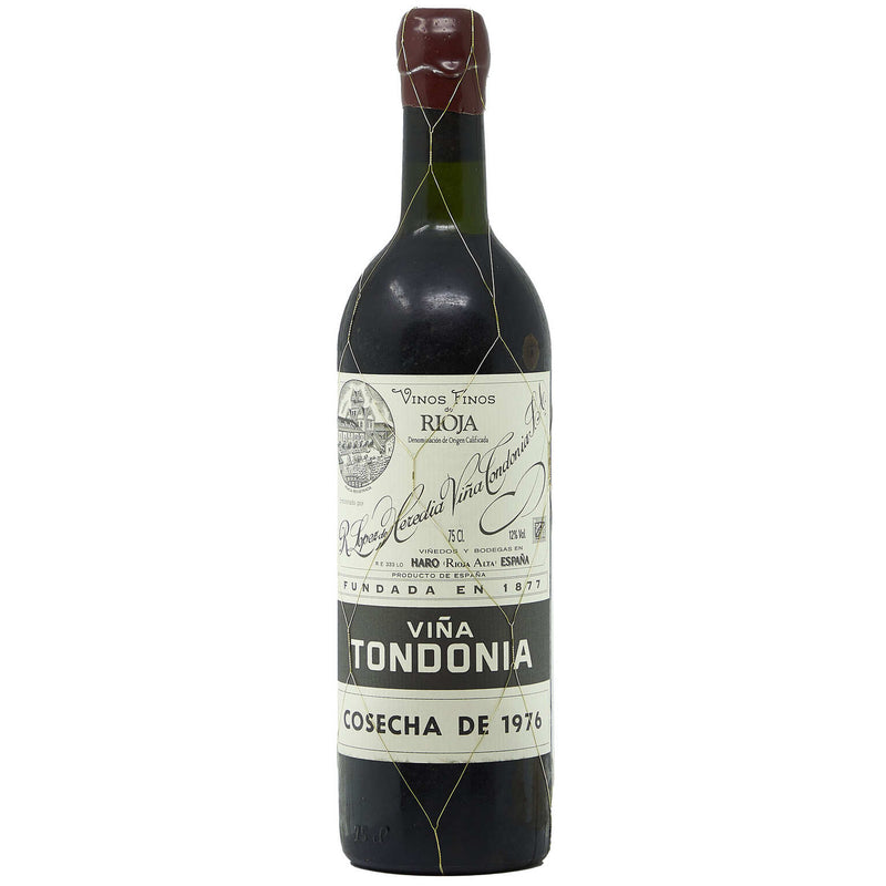 1976 R. Lopez de Heredia, Tondonia Tinto Gran Reserva, Rioja